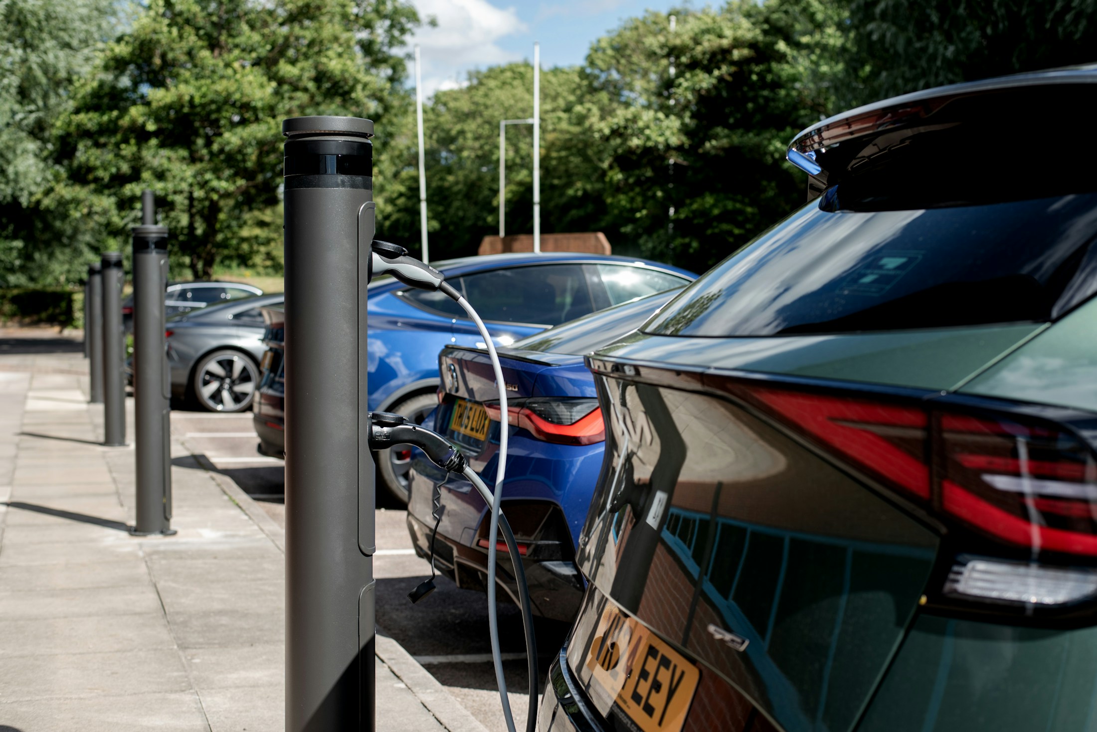 Electric vehicle charging points